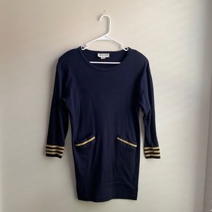 Bloomingdales Fitted Dress w/shoulder pads